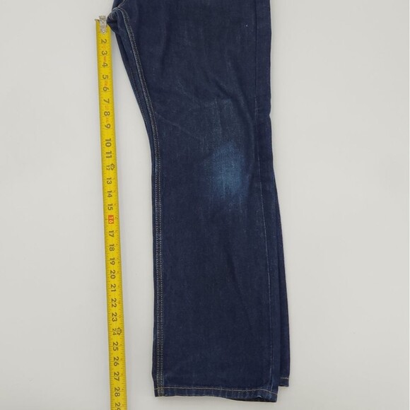 Levi's 505 Jeans Mens Size 36x30 Straight Leg Faded Distressed Everyday Normcore - Picture 6 of 7